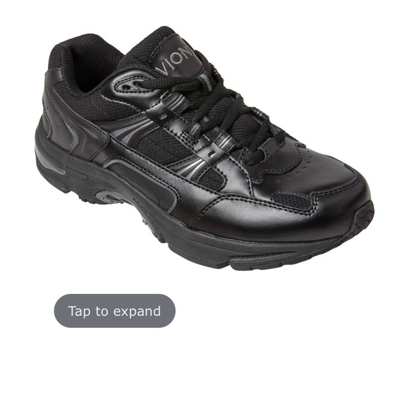 VIONIC 23MWALK SNEAKER size 8, black, NWT - Picture 7 of 12